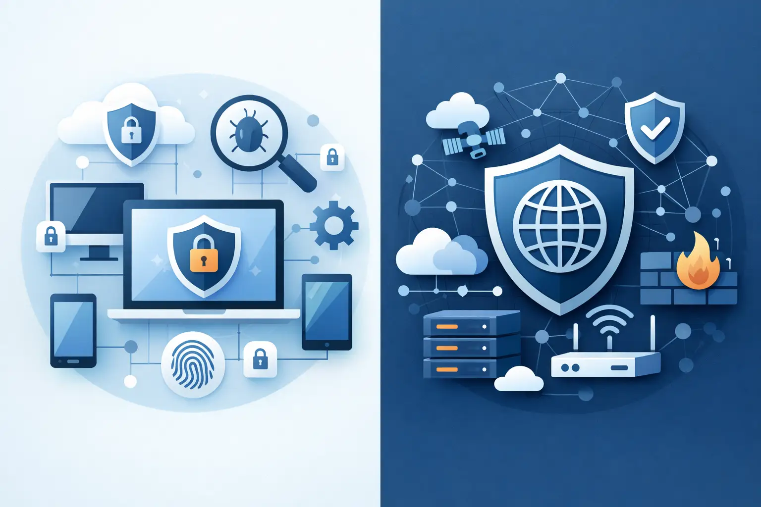 Endpoint Security vs Network Security