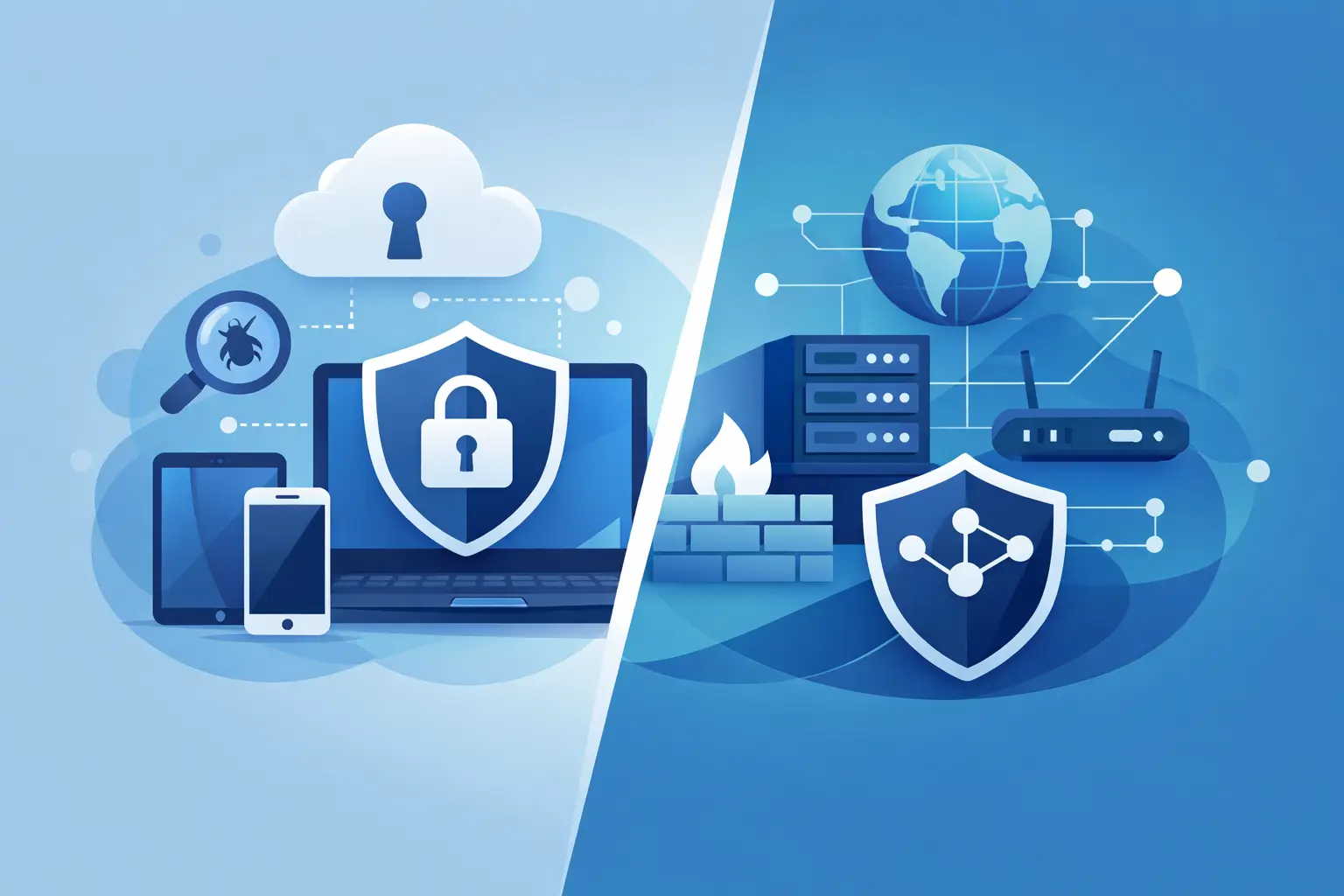 Difference Between Endpoint Security and Network Security