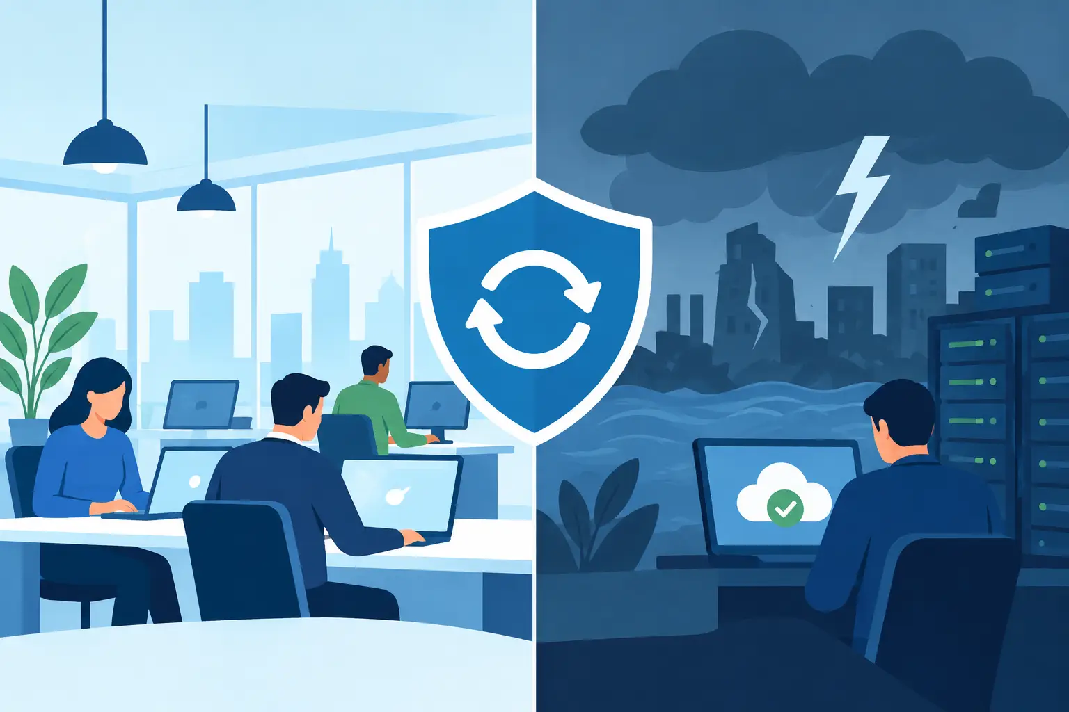 Business Continuity Versus Disaster Recovery