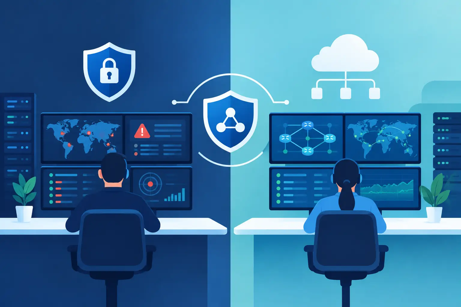 SOC vs NOC Services for Reliable IT Operations